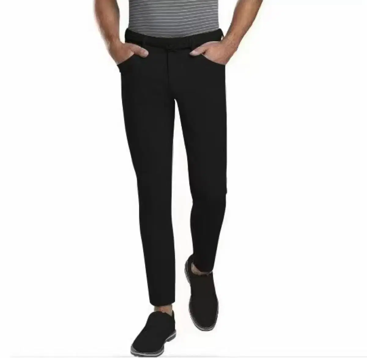 G4 Leg  Cord 5 Pocket Pant COLOR: Black